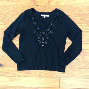 Carolina Herrera Beaded Cashmere Sweater